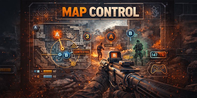 FPS Harita Kontrolü ve Rotasyon Stratejileri