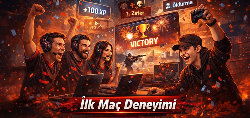 İlk Multiplayer Maç Deneyimi ve Oyuncu Yolculuğu Başlangıcı