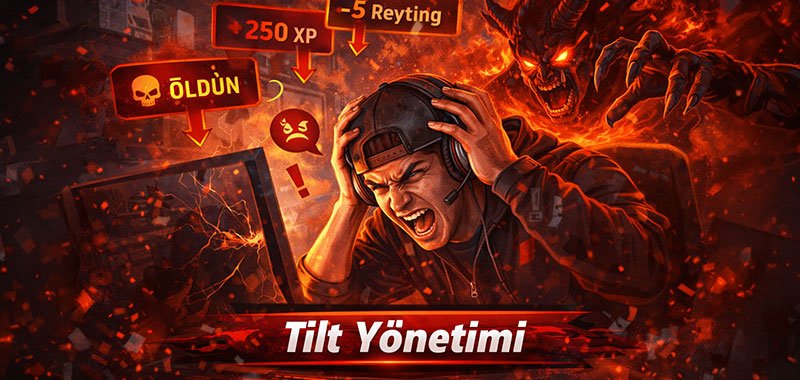 Multiplayer Oyunlarda Tilt Yönetimi ve Mental Dayanıklılık
