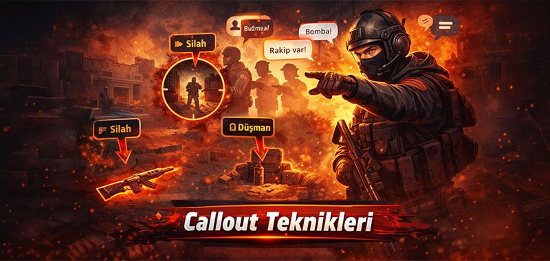 Multiplayer Oyunlarda Callout Teknikleri ve Bilgi Paylaşımı